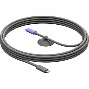 Logitech Active USB Cable TAA-certified | Single-cable BYOD connection with MeetUp 2 | Video Conferencing Accessory for Small Rooms 952000339