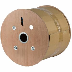 StarTech Bulk Cat6A Ethernet Cable 1000ft CMR Riser Rated S/FTP Pure Bare Copper 23AWG Solid Wire Gray TAA Compliant StarTech+Bulk+Cat6A+Ethernet+Cable+1000ft+CMR+Riser+Rated+S%2fFTP+Pure+Bare+Copper+23AWG+Solid+Wire+Gray+TAA+Compliant