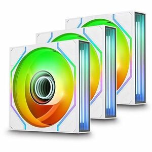 Thermaltake SWAFAN 140 EX INFINITY ARGB Sync PC Cooling Fan Snow 3-Fan Pack 3 Pack CLF255PL14SWA Thermaltake+SWAFAN+140+EX+INFINITY+ARGB+Sync+PC+Cooling+Fan+Snow+3-Fan+Pack+3+Pack+CLF255PL14SWA