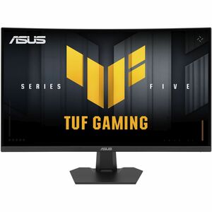 TUF VG27WQ5F 27" Class WQHD Curved Screen Gaming LED Monitor 16:9 27" Viewable Fast Vertical Alignment VA LED Backlight 2560 x 1440 1073.7 Million Colors 10-bit AMD FreeSync Premium/VESA Adaptive Sync 300 Nit 0.50 ms 220 Hz Refresh