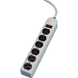 Fellowes 6 Outlets Metal Power Strip