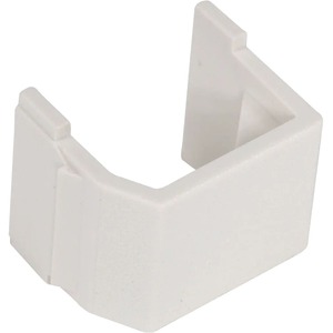 Hubbell+Snap-Fit+Keystone+Blank+Office+White+10+Pack
