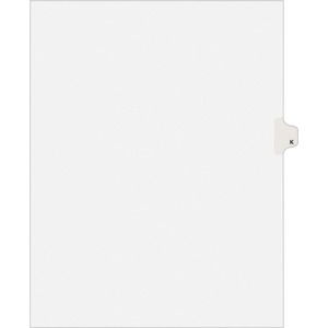 Avery Individually Lettered Tabs Legal Dividers
