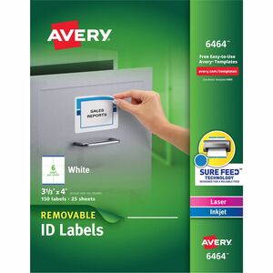 Avery Removable Label