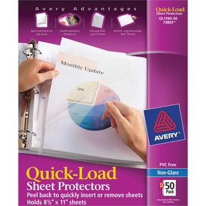 Avery Quick Load Sheet Protector