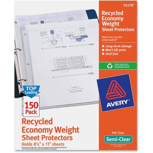 Avery Economy Weight Sheet Protector