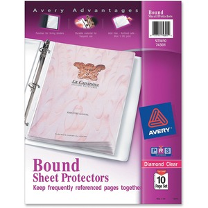 Avery Bound Sheet Protector
