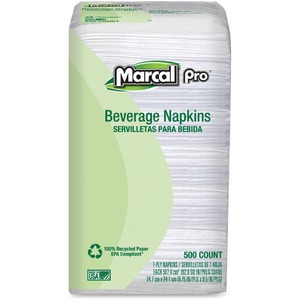 Marcal One-Ply Beverage Napkins