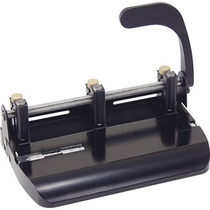 Officemate Heavy-Duty Adj. 2-3-Hole Punch