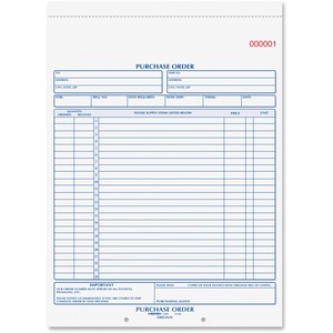 Rediform Purchase Orders Purchasing Forms