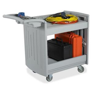 Safco Two-Shelf Utility Cart