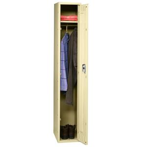 Tennsco Single-Tier 3-Wide Steel Lockers