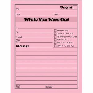 Tops Important Message Note Pads