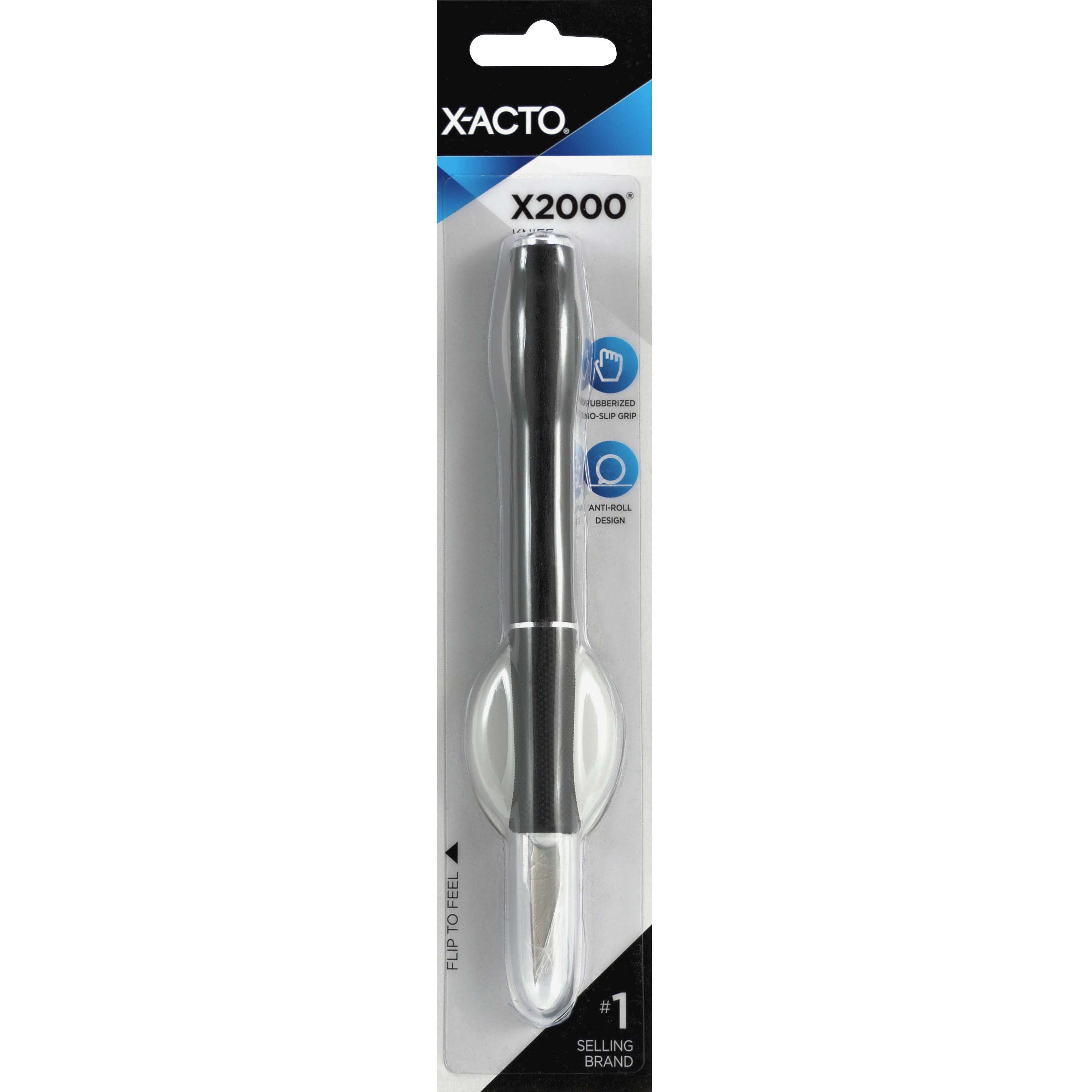 X-ACTO X2000 Hobby Knife With Aluminum Handle – Plus Choice Of 100 Or 15 Carbon Steel Blades