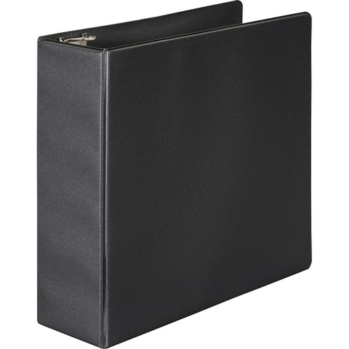 Wilson jones - basic vinyl d-ring binder, 3-inch capacity, black, sold as 1 ea