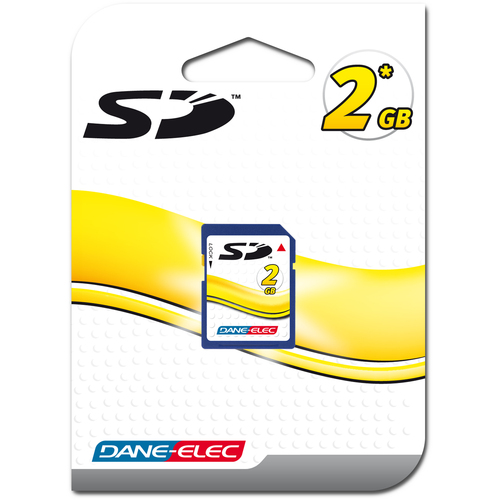 Dane Elec 2GB Secure Digital Card - Da-sd-2048-r