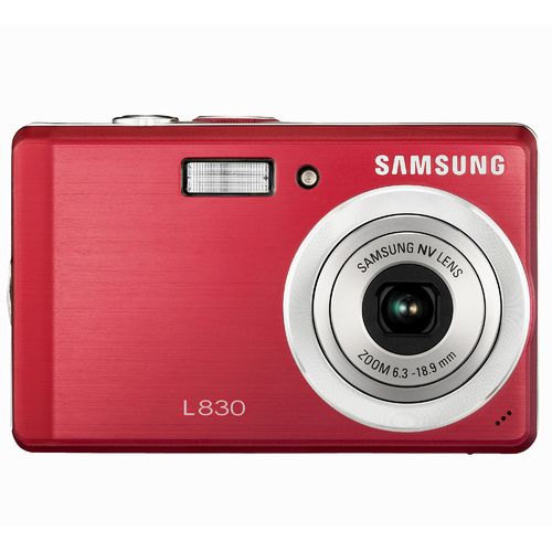Samsung Digimax L830 Point   Shoot Digital Camera   Red