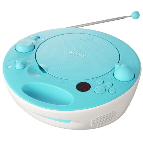Sony Aqua Compact Cd Boombox - Zse5aqua