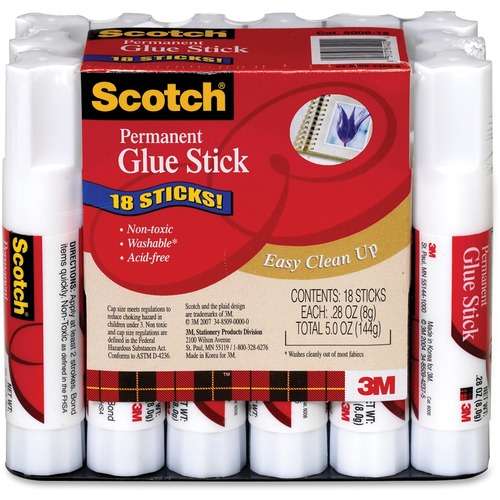 3M Scotch Permanent Glue Stick | by Plexsupply