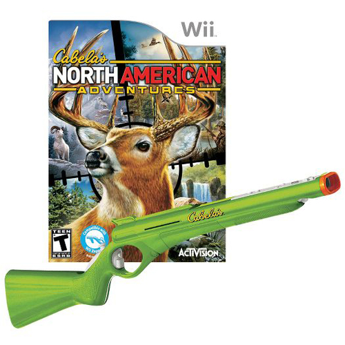 Activision Cabelas N Amricn Advntr W/gun  76431