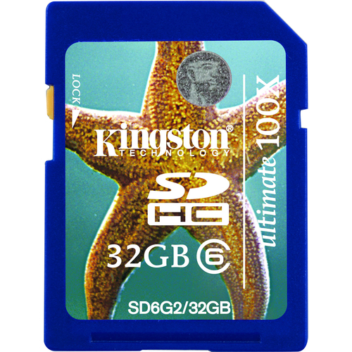 Kingston 32gb Sdhc Class6 Ultimate Flash  Card G2  Sd6g2/32gb