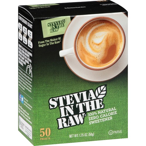 Stevia In The Raw Natural Sweetener Packets Sugar Sweeteners