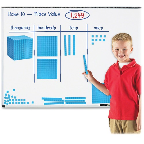 Learning Res. Giant Magnetic Base Ten Set | by Plexsupply