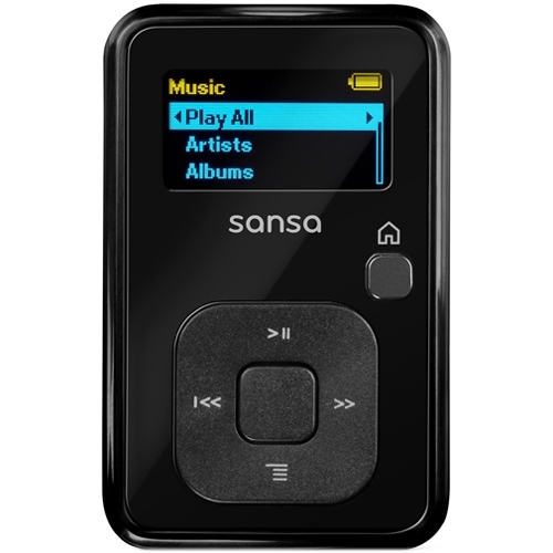Sandisk Sansa Player Sdmx22 004g E46k Black
