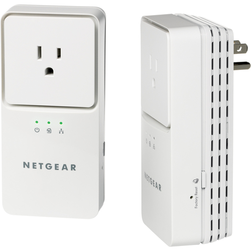 Netgear Powerline Avplus200 Adapter Kit Xavb1501100nas