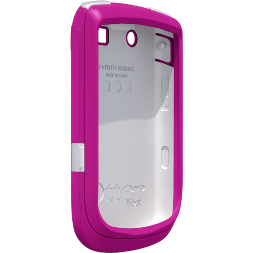Otterbox Rbb4-9810s-44-e4avn Commuter Series Hybrid Case For Blackberry 9800 Torch - 1 Pack - Retail Packaging - Pink/white - Rbb4-9810s-44-av