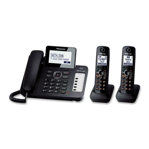 Panasonic Corded/cordless, 2 Hs, Talking Cid, Itad - Kx-tg6672b