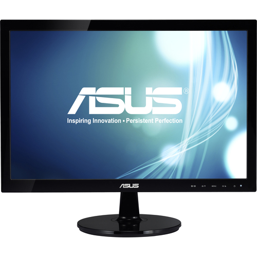 Asus Vs197d-p 18.5-inch Wide Lcd Monitor - Black
