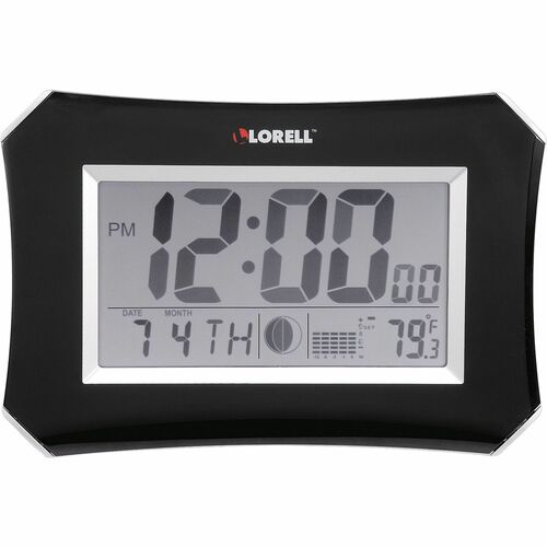 Lorell LCD Wall/Alarm Clock | by Plexsupply