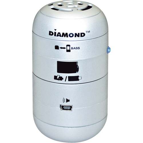 Diamond Mini-rckr Spkrs/bl-tooth/silvr - Mspbt200s Diamond Mini-rckr Spkrs/bl-tooth/silvr - Mspbt200s