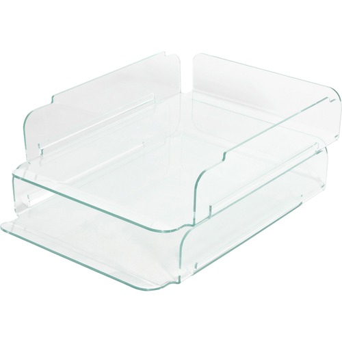 Lorell Stacking Letter Trays | by Plexsupply