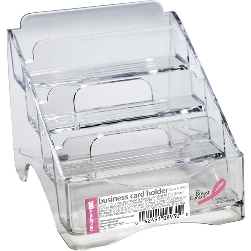 Officemate 4-tier BCA Business Card Holder | by Plexsupply