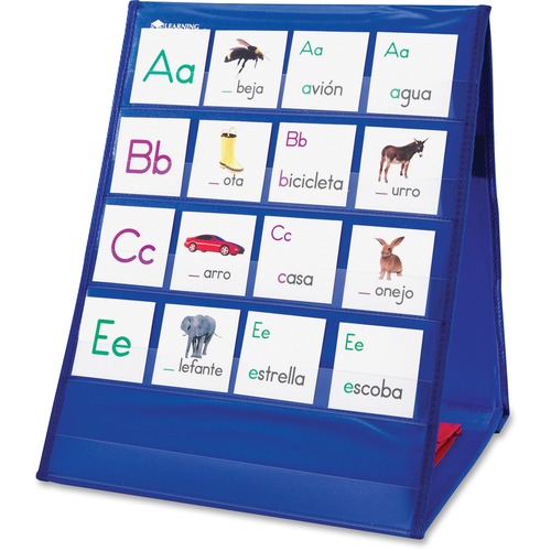Learning Res. Tabletop Pocket Chart | by Plexsupply