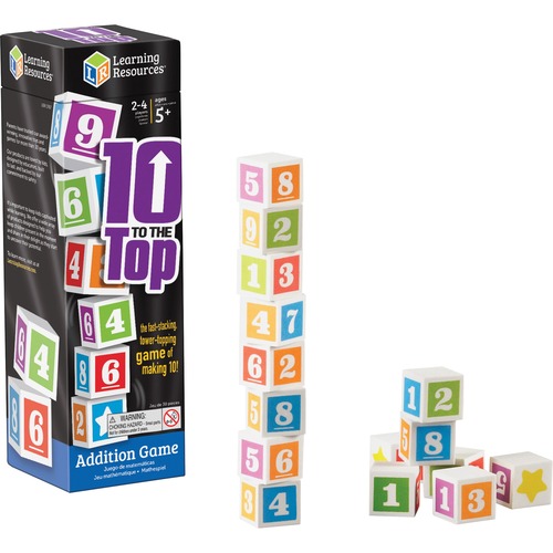 Learning Res. 10 To The Top Addition Game | by Plexsupply
