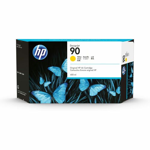 Hewlett Packard C5065a Hp 90 Yellow 400 Ml Ink Cartridge