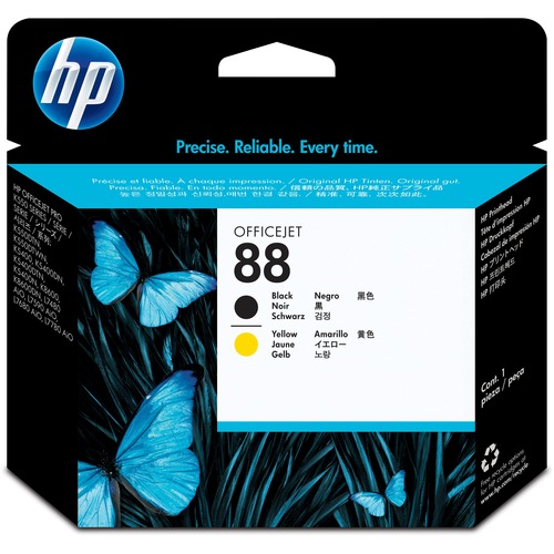 Hewlett Hp C9381a Hp 88 Black And Yellow Printhe