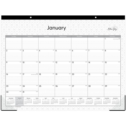 Blue Sky Writeon Calendar Monthly Desk Pad Apex Office Products, Inc.