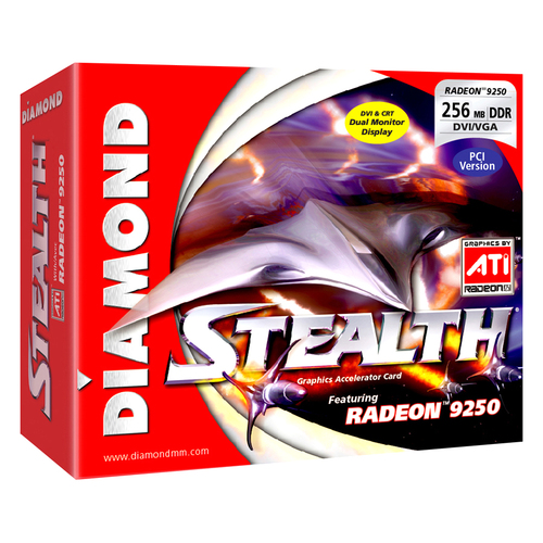 Diamond Multimedia Stealth Radeon 9250 256mb Pci Video Card - S9250pci256