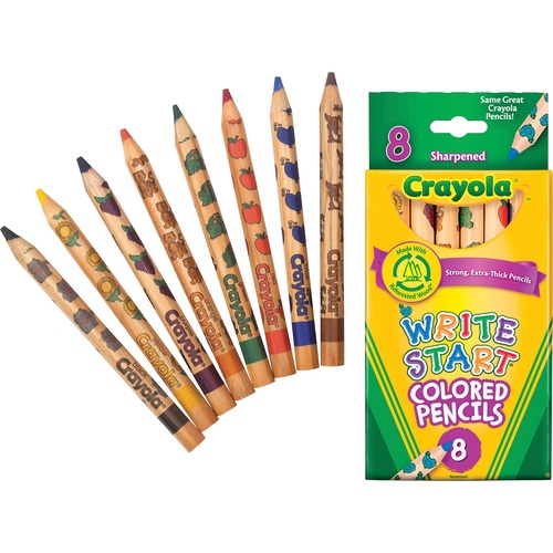 Crayola Write Start Colored Pencils | by Plexsupply