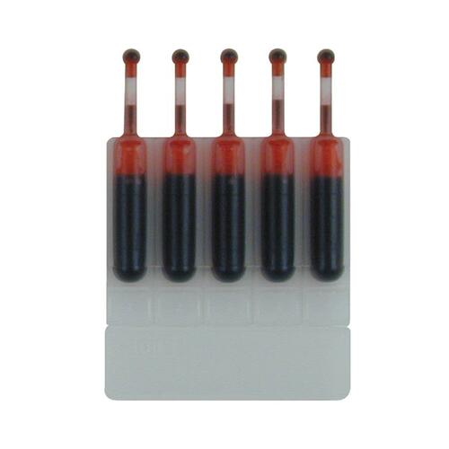 Refill ink cartridges, 5/pk, red, sold as 1 package