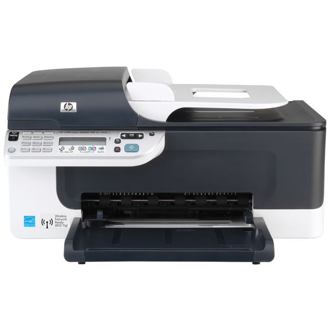 HP Officejet J4680 Inkjet Multifunction Printer - Color - Photo Print ...