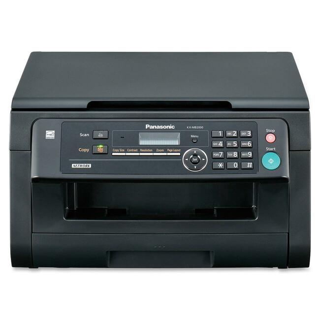 Panasonic Laser Multifunction Printer - Monochrome - Plain Paper Print ...