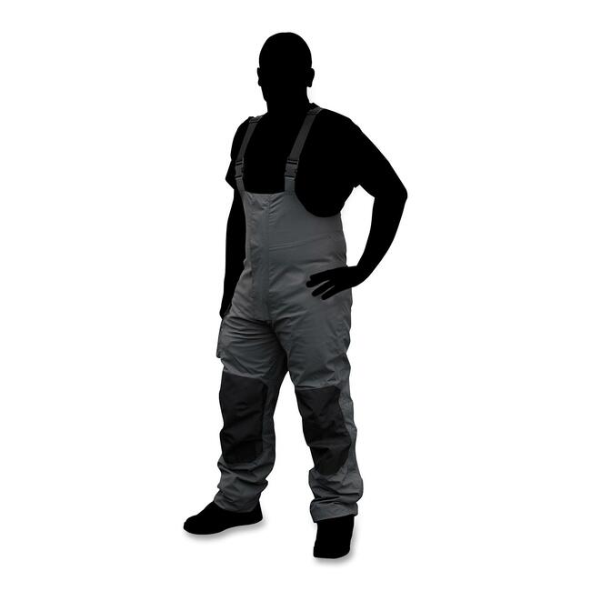 Stearns Chilko River Dangri - Unisex - Bib Overall - X-Large - Gray - 100% Nylon