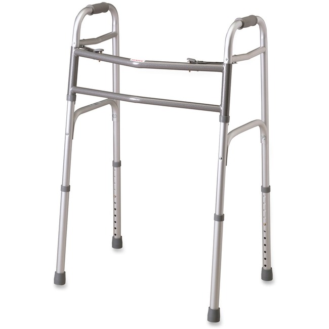 Medline MDS864104H Walking Frame - 300 lb Load Capacity - Foldable