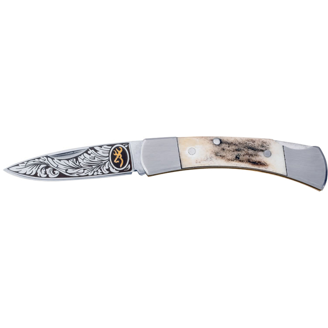 Browning KNIFE, CLASSIC FOLDER STAG