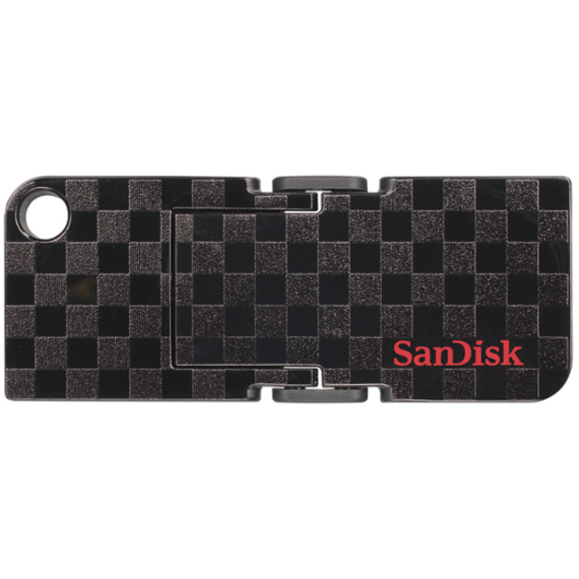 SanDisk Cruzer Pop 8GB Black Checkerbox